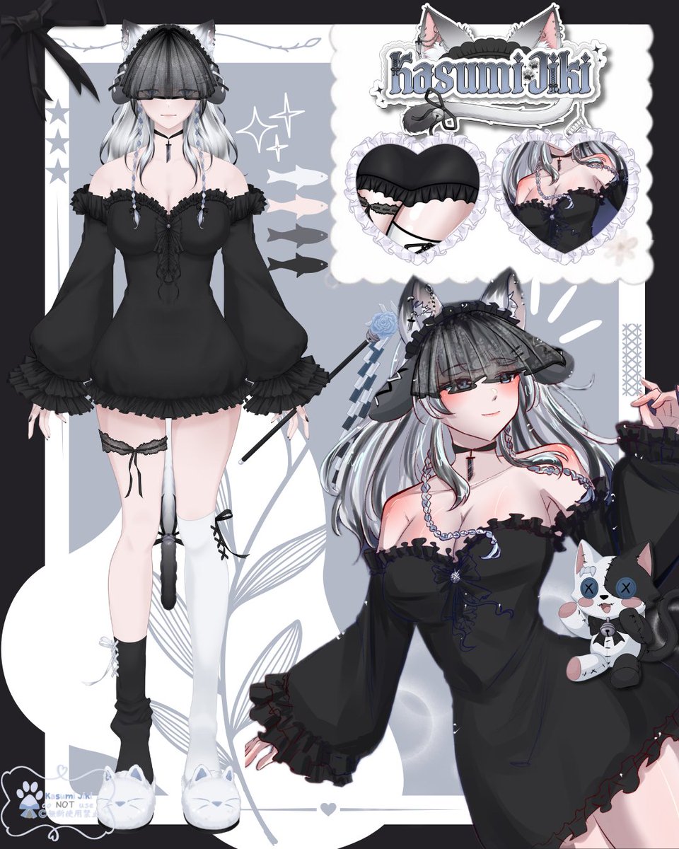jiki 🗝☁️ ジキさま || TWITCH ROAD TO 1K tweet media
