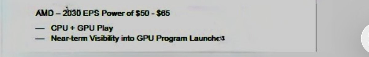 R_and_Invest's tweet photo. Wow ISI said $Amd EPS power $50 https://t.co/Dh5KzwrpT0
