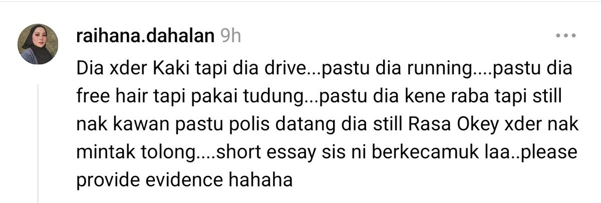 mynewshub's tweet photo. Dia OKU kaki....lumpuh....tapi dia drive

Dia OKU kaki..lumpuh...tapi jumpa kat event running 

Kahkahkah....apa pun....ini komen terbaik seorang netizen:

"Dia kaki je takde, tapi kote ada..." 🤣 https://t.co/HgdVLAKrFd