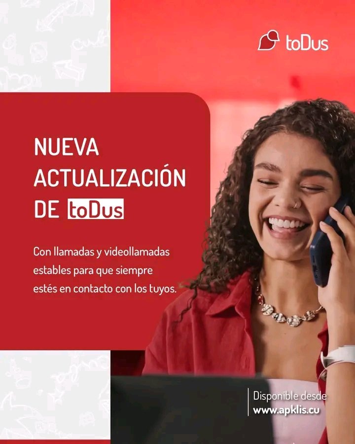 mayerlinapud's tweet photo. Nueva actualización de #toDus disponible!
👉 Actualiza ya.
#TransformaciónDigital https://t.co/mpHnuJVjdG