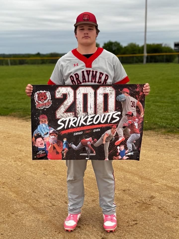 HaleyJamesyn's tweet photo. Blessed to get my 200th career Strikeout!
Went 8 IP
9 Ks
4 H
3 BB
0 ER https://t.co/QO2HnDhD2y