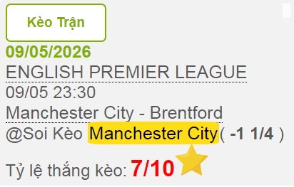 soikeocom's tweet photo. Soi Kèo tip bóng đá miễn phí Manchester City vs Brentford ngày 09/05/2026
https://t.co/sNUfMIbigo https://t.co/LYs7jLAzMi