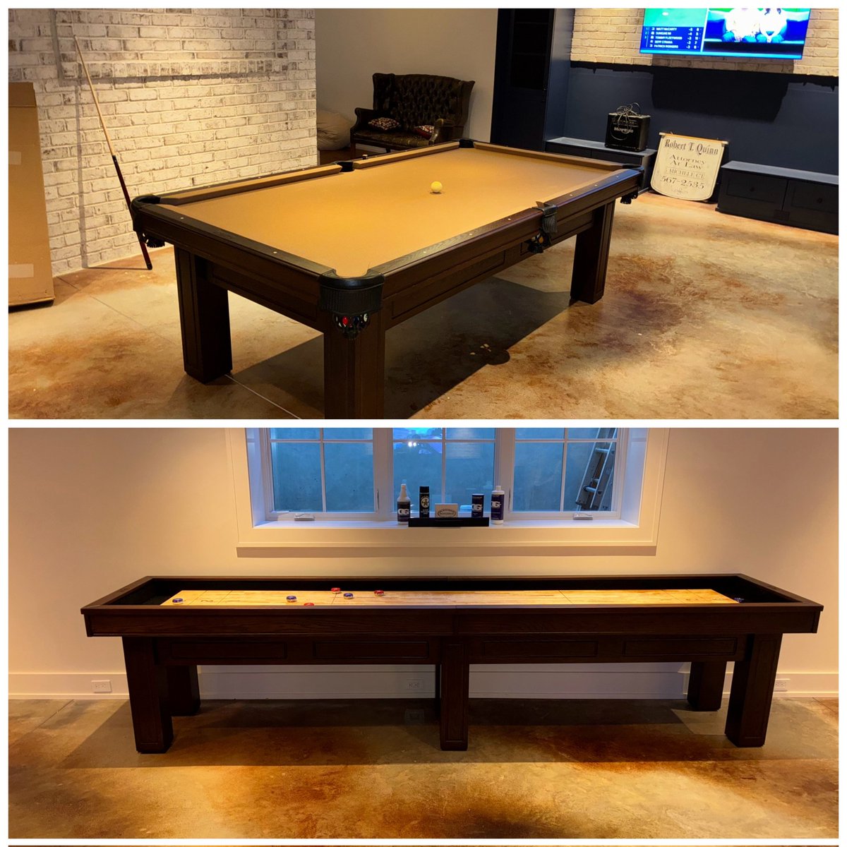 ATeamPoolTable's tweet photo. Olhausen table&amp;shuffleboard setup
A-Team Pool Table Services
Call us at: (201) 538-5428

#pooltableservices #pooltable #billiards #newjersey #newyork #billiardtable #pooltablerefelting #pooltablemoving #pooltablemove #pooltablesetup #pooltablerepair #moving #relocate #pooltables https://t.co/sufg0xAKFA