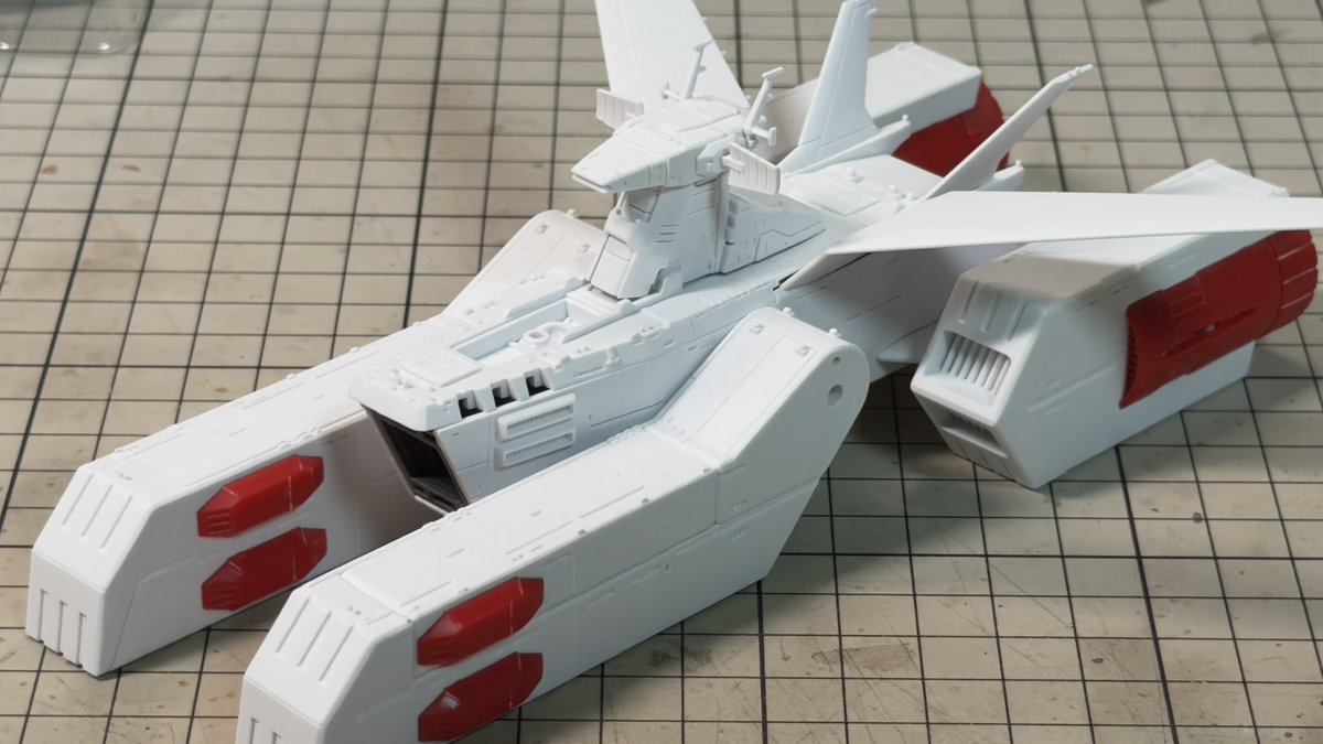SCV-70 WHITE BASE(1/1700 BANDAI)】