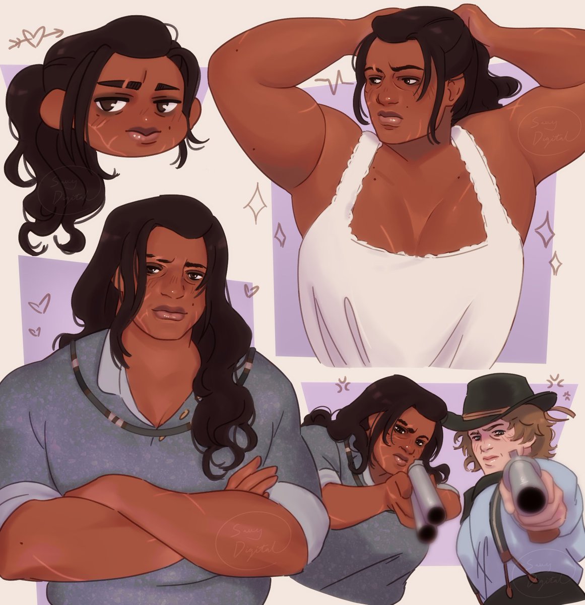 savydigital's tweet photo. Miss Smith has joined the party 🏹#charles #rdr2 https://t.co/OlLwpUeFyM