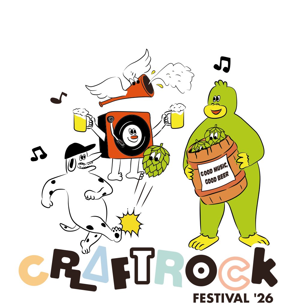 ⚡️TODAY'S LIVE⚡️ □2026.05.10(SUN) □CRAFTROCK FESTIVAL '26