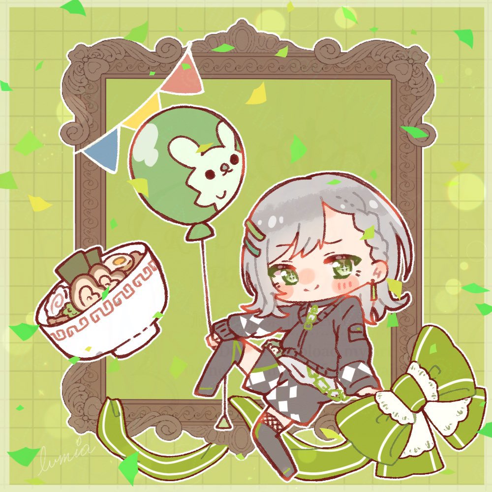 レオニ誕生日イラスト揃ったー！💫

#prsk_FA
