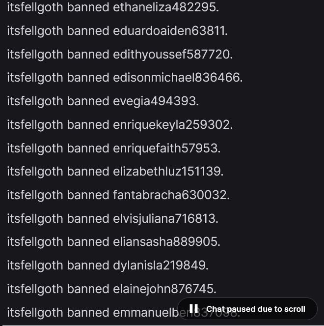 ItsFellgoth's tweet photo. Man I always love to hear my alert first thing when I pop open a stream. There is something about it that brings me to my happy place. 2 or 3 starts to worry me and then I forgot they existed :/ View botters and mood ruined. 40+ bans later and a heart breaking not want to stream. https://t.co/uOL7v14tph
