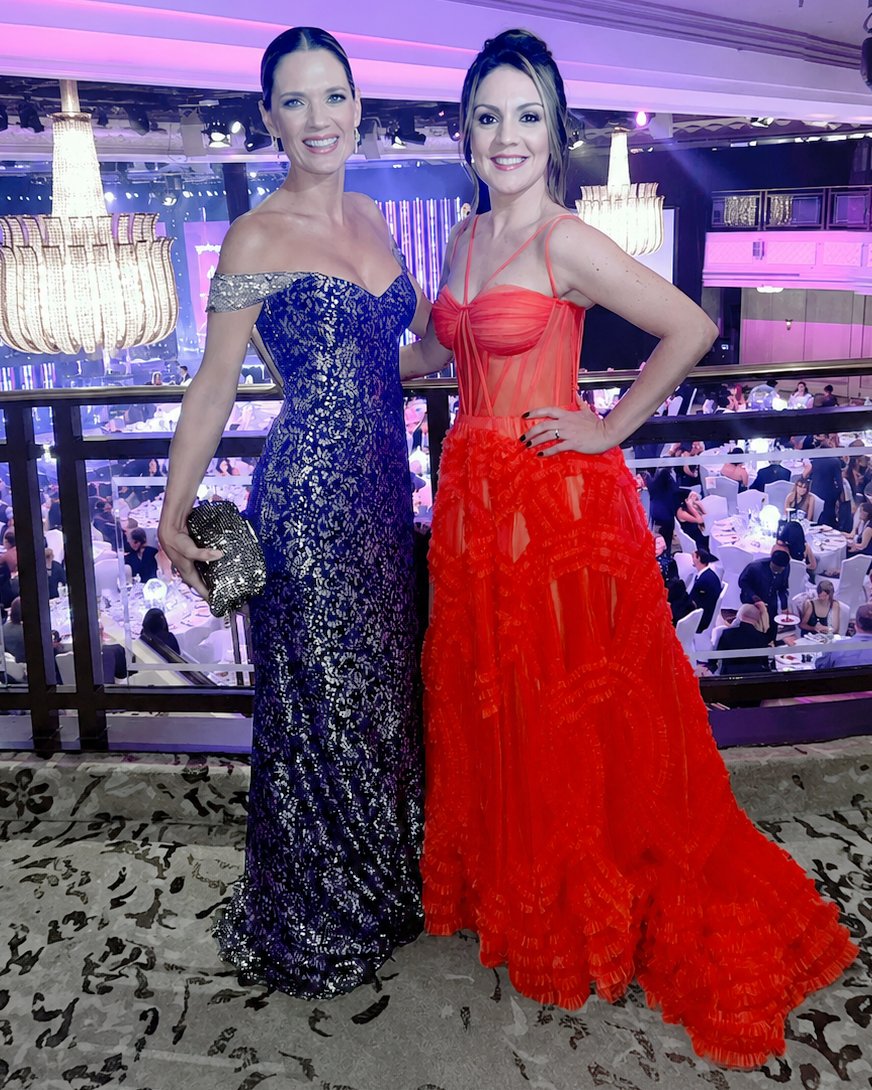 AdoreCelebsUK's tweet photo. Charlotte Hawkins &amp; Laura Tobin. https://t.co/L2SBp5UtyX