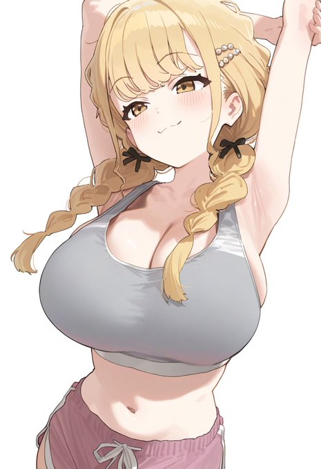 ストレッチする藤田ことねちゃん #学園アイドルマスター #学マス