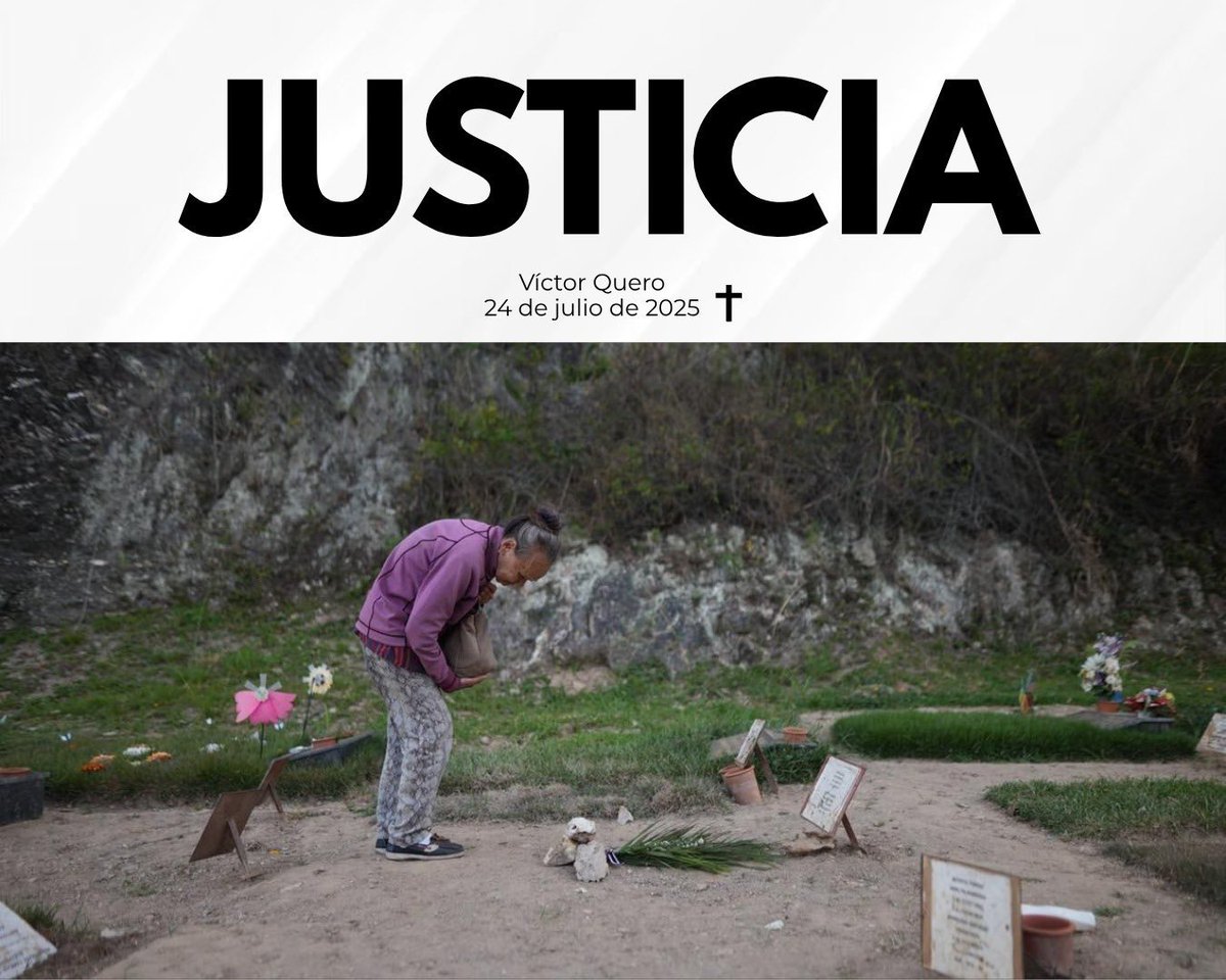 JUSTICIA 

Víctor Quero, 24 de julio 2025 ✝️

Foto: <a href="/sincepto/">Rafael Hernández</a>
