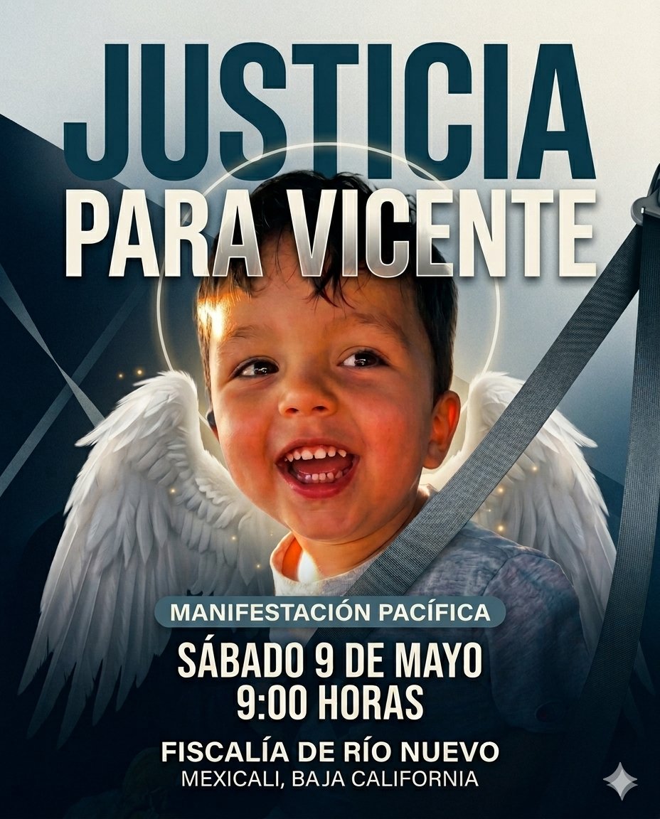 EL PAPÁ DE VICENTE NECESITA NUESTRO APOYO.

Después del trágico asesinato de su hijo, convocó a una marcha pacífica afuera de la Fiscalía para exigir Justicia.

Nuestra obligación CÓMO SOCIEDAD es apoyarlo. Les pido de favor que lo acompañen, que exijan Justicia y que compartan
