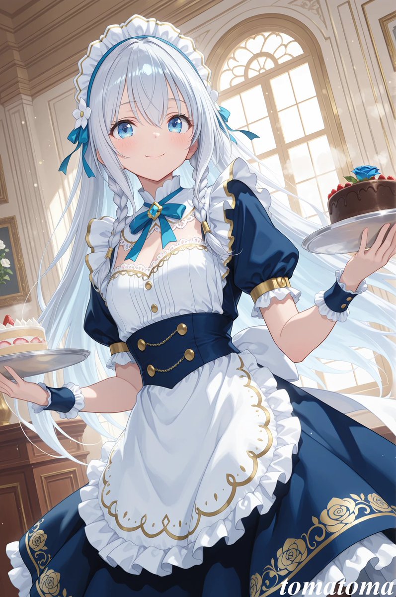 メイド曜 #AIイラスト フェリシアさん メイド曜参加します