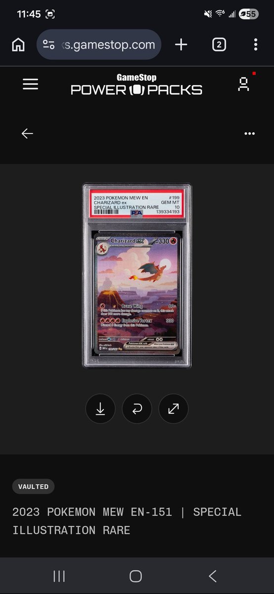 KINGG00N's tweet photo. @Furu_Bartuc @powerpacks @gamestop @ryancohen @larryvc @PSAcard @tpaderes Thursday evening pull https://t.co/hXZSqCFw7o