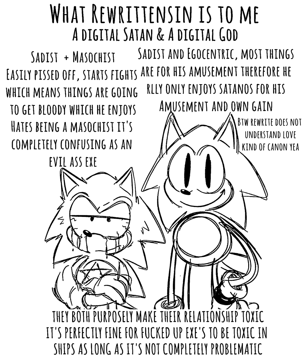 Theinkangell's tweet photo. Repost since I posted too early  #rewritesonic #sonicexe https://t.co/0qdd8pbaYi