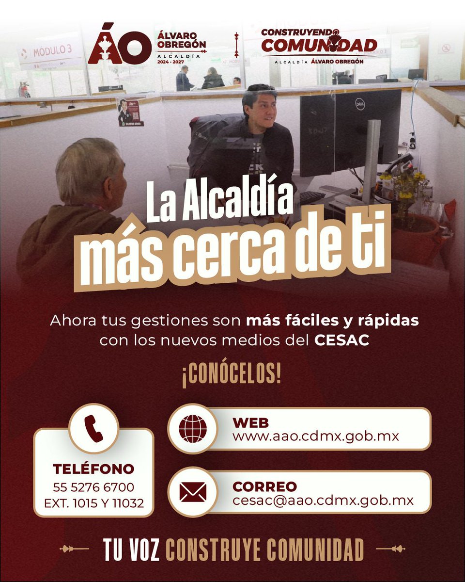 Alcaldía Álvaro Obregón tweet media