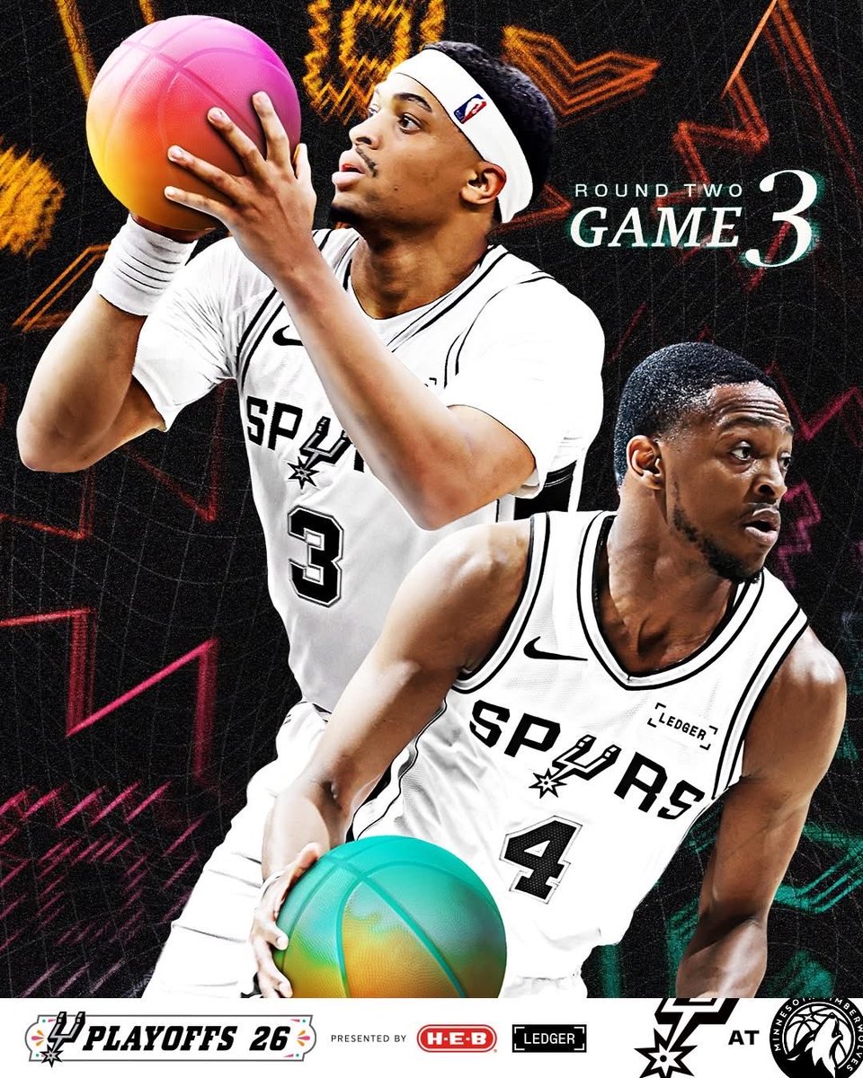 JarrellFMG's tweet photo. GAME 3! GO @SPURS GO!

A spoken word to get you hype before you watch the game!

Homecoming (A Spurs Anthem):  https://t.co/rCC2NJeZdS https://t.co/UlqGNIEgI3