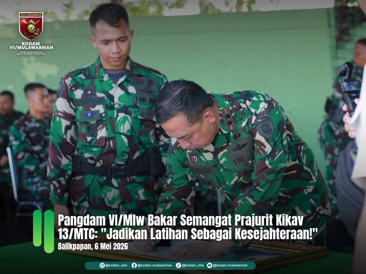 Kodam VI/Mulawarman tweet media