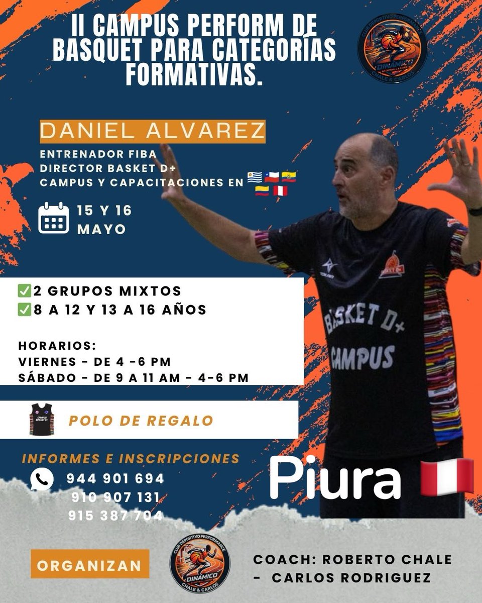 dacbasket's tweet photo. BASKET D+ en la ciudad de Piura🇵🇪
Simplemente Diferentes!! https://t.co/hvfbkpOyjy