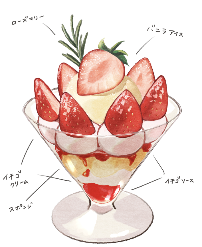 izumiazusa2020's tweet photo. 【あいすぺっつ5月限定メニュー　アイスクリームの日のためのスペシャルないちごサンデー】

今日はアイスクリームの日🍨
あいすぺっつたちもお祝いのために、いちごのサンデーを作りました🍓
あまりのおいしさに、みんなとってもおはしゃぎです🙌

#あいすぺっつ

⬇️あいすぺっつとは？
甘くて可愛い、アイスクリームから生まれた不思議な生物たちが勢ぞろい！
この魅力的なお店では、パステルカラーのあいすぺっつがあなたを待っています。
「飼いますか？それとも食べますか？」

⬇️アイスの日とは？
昭和39年（1964年）に、東京アイスクリーム協会（当時）が制定し、都内の施設や病院などにアイスクリームをプレゼントしたり、有名ホテルでアイスクリームの祭典を開きました🚩
それ以降、5月9日を「アイスクリームの日」として、毎年この日を中心に各地でイベントを行い、アイスクリームのPRを行っているとのこと📣

※参考URLはスレッドにて