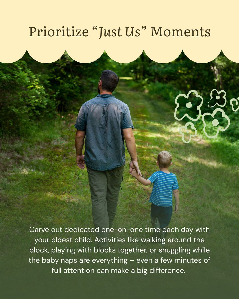 LullabyEarth's tweet photo. The early weeks with a new baby can bring a lot of big emotions — for parents and siblings alike. 

Small, intentional moments of connection can help older children feel included, reassured, and loved during this transition. 

Read more on our blog: https://t.co/RcLCSjVERj https://t.co/dlz0zuBc6V