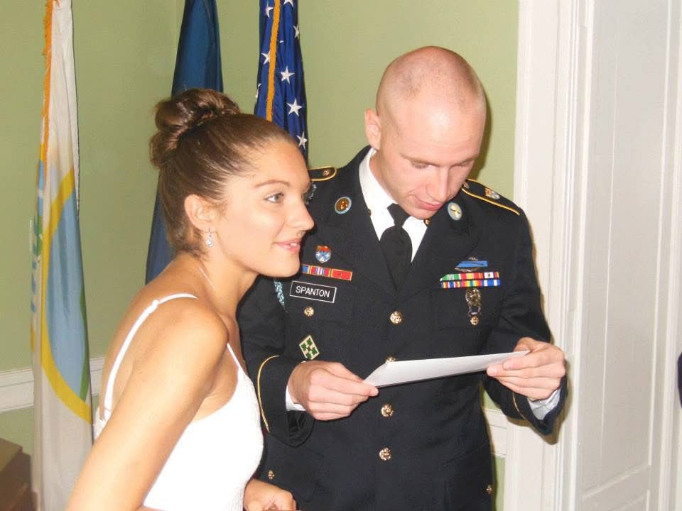 NYSenator_JSS's tweet photo. Happy Military Spouse Appreciation Day 🇺🇸

Married 8 months before Josh’s second deployment to Afghanistan. To all the spouses who make many sacrifices for their families, we salute you today. https://t.co/wSILloyXjl