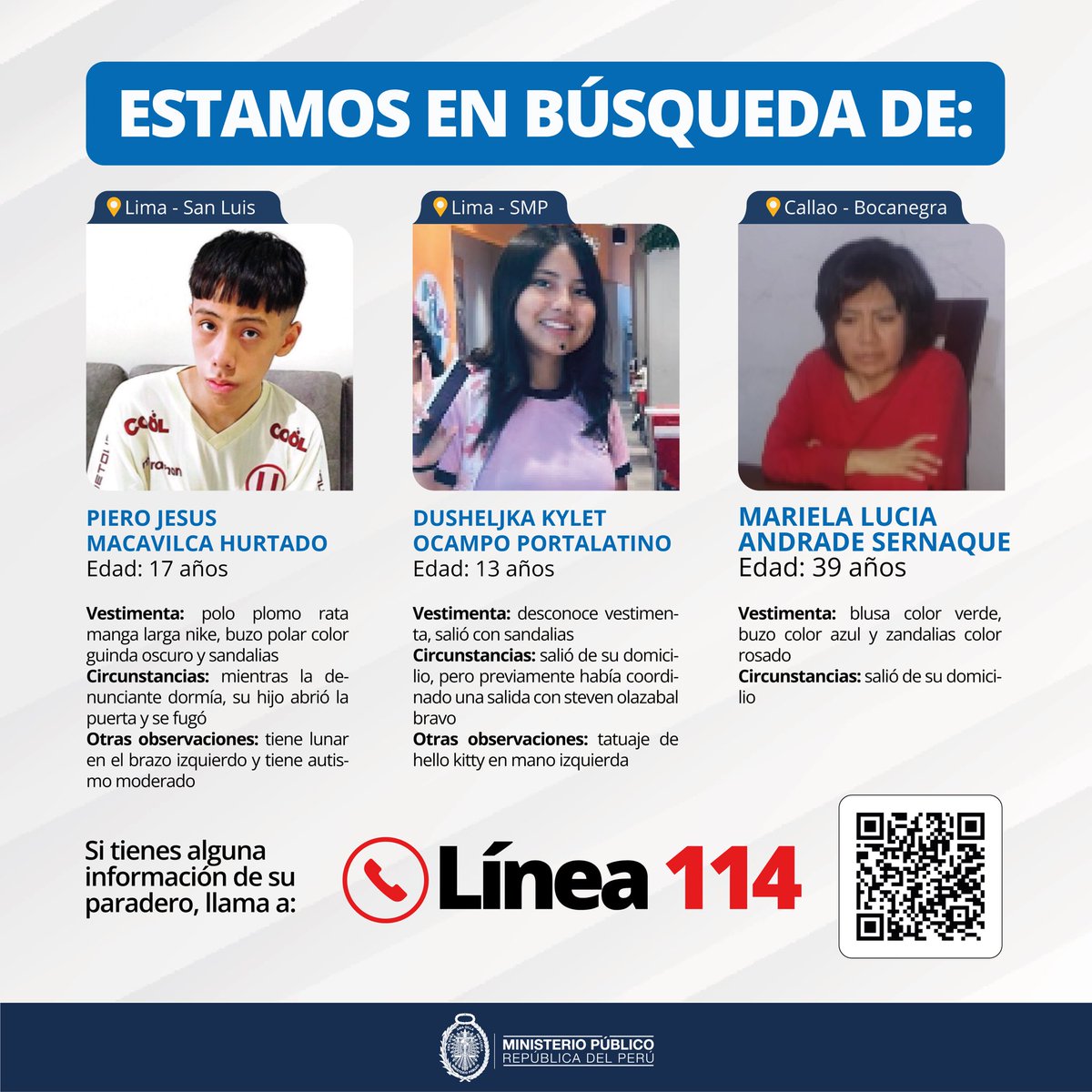 Ministerio Público tweet media
