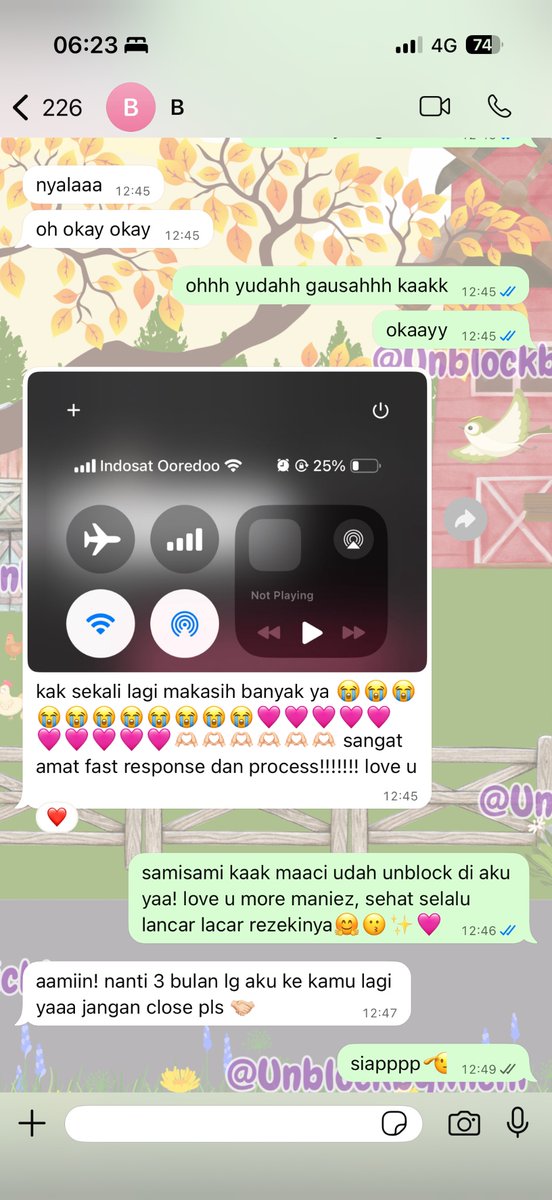 fireywork's tweet photo. siapa yang need unblock imei ?? aku rekomendasiin ke ka michi yaa! only 100 k-an, proses menitan, bisa pay akhir😍. bisa kontak langsung disiniii 

wa : https://t.co/1dXWjtxmi0
testi : https://t.co/WnuCHPcdo6 https://t.co/5KGccsPhDA