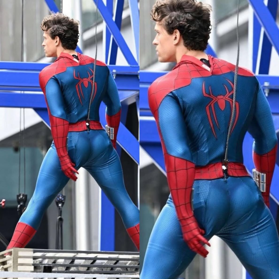 Mr_SPICI's tweet photo. “Whoever came up with the idea that superheroes should wear tight spandex is a genius 🔥” https://t.co/X2S5zUaJnO