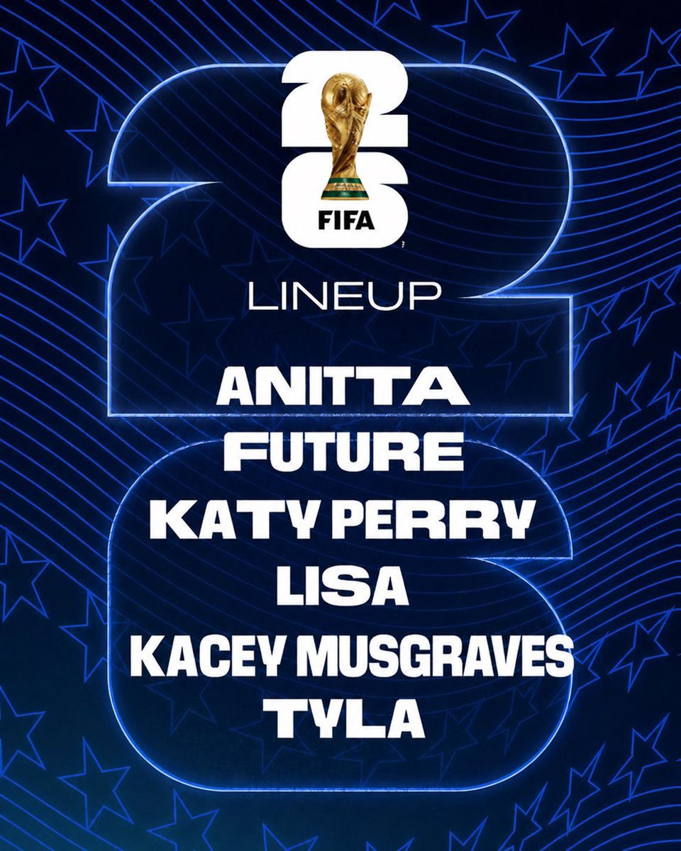 KaceyAcervo's tweet photo. 🚨 MEU DEUS! FIFA confirmou Kacey Musgraves no line-up para se apresentar na copa do mundo. https://t.co/mBxCPtMOuW