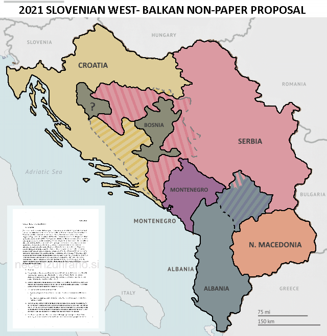 MapCraze's tweet photo. Slovenya Hükümetinin İddia Edilen Bosna Hersek'i Bölme Planı https://t.co/AZVR08Ibpl