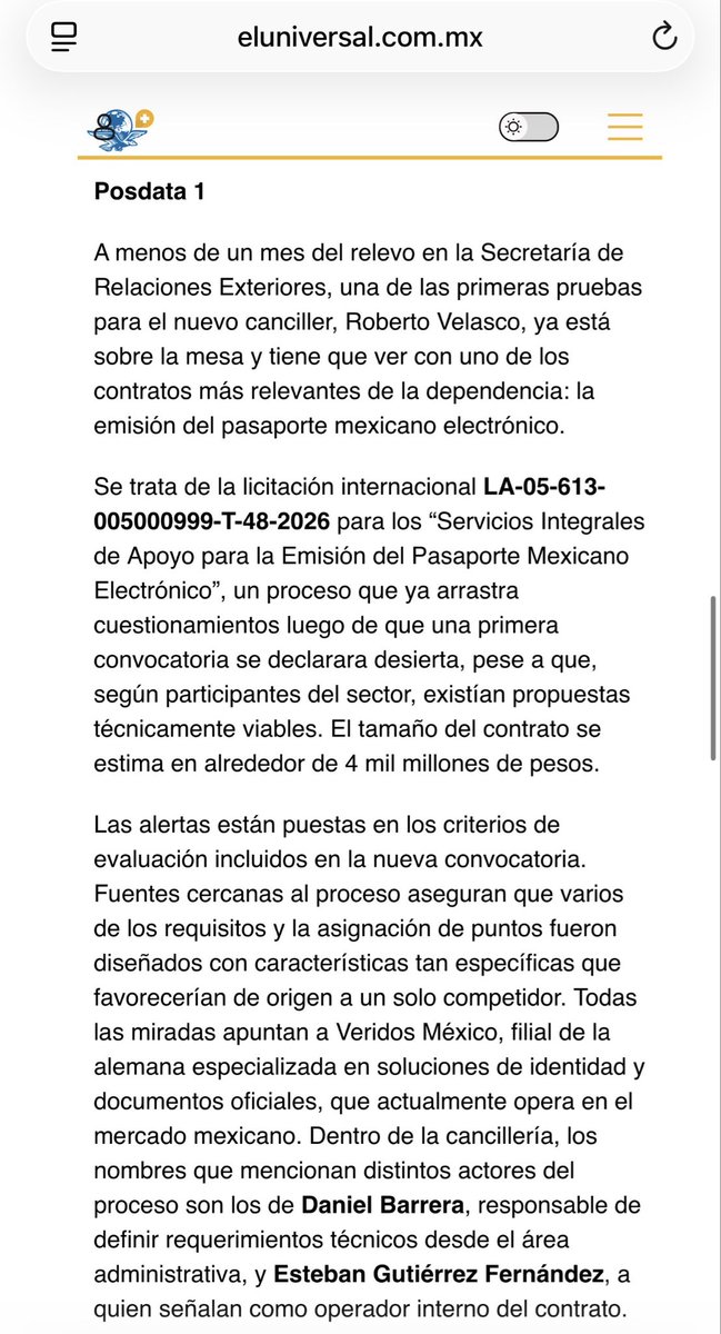 Mario Maldonado tweet media
