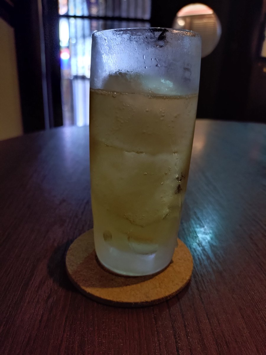 昨夜はwhisky