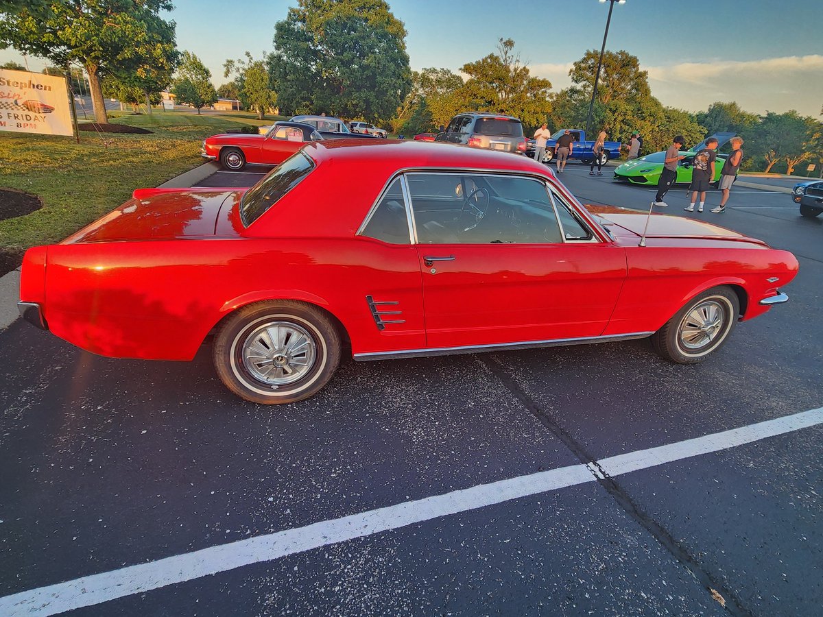 Paramedic_RN's tweet photo. At my first Cruise-In of the season with my beloved '66 Mustang. I love this car. https://t.co/33z15kOAP1