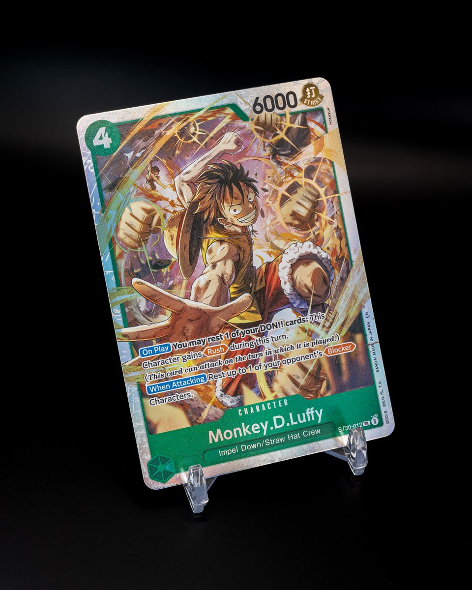 OPCG STARTER DECK EX -Luffy & Ace- [ST-30] OFFICIAL CARD PHOTOS