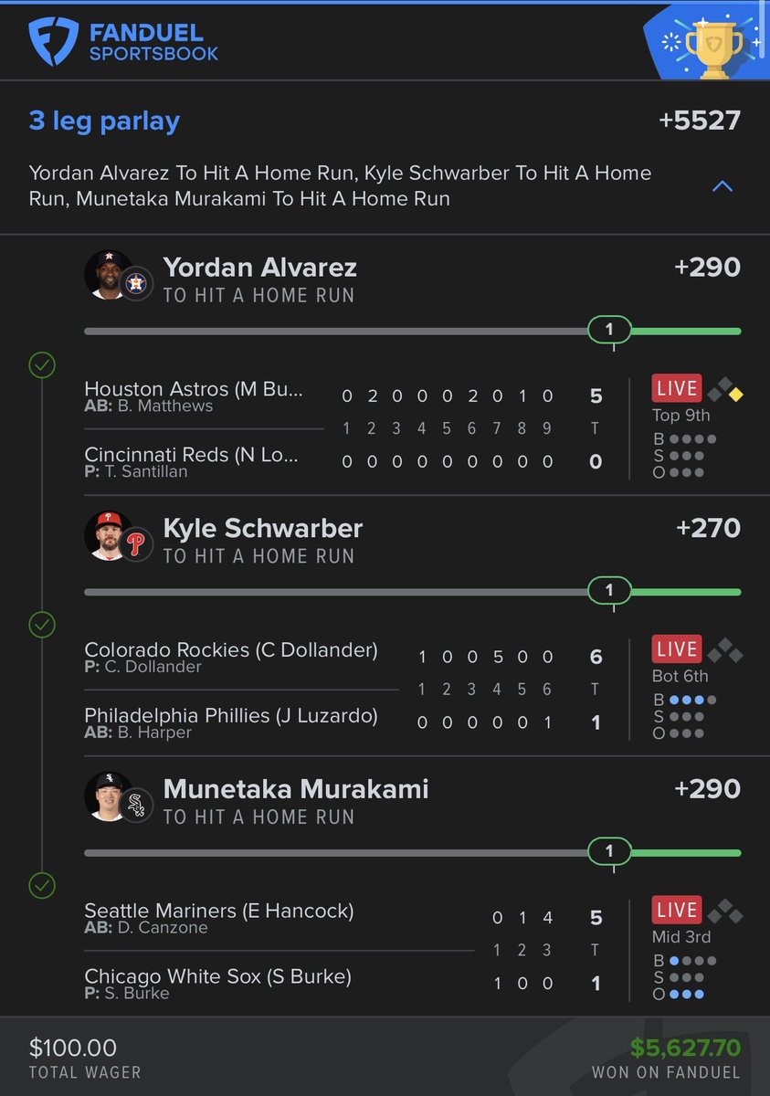 blaxklistz's tweet photo. You gotta do the work if you want this life in gambling .
@bbrownDTP @KasperMLB @rudebets providing the data 🫡 https://t.co/TB5f3mlp90