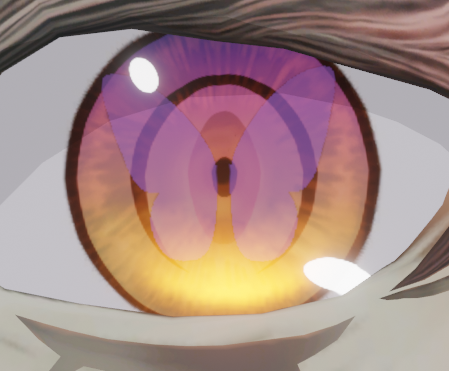 DraquazaReid's tweet photo. Glad people liked my animation practice video and glad to know I am not the only Consul X enjoyer.

Also here is a small detail for the model I use, I changed her eyes completely and she also has a faint butterfly symbol in it cause I thought it made her look really cute. https://t.co/RopYx6Exgf