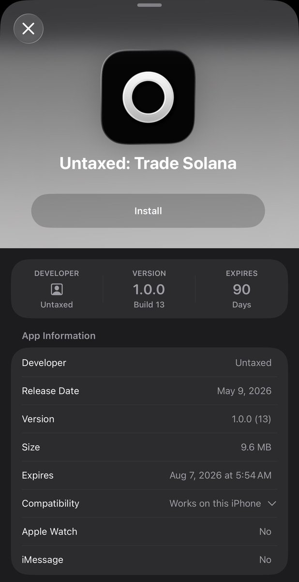 Untaxed Wallet tweet media