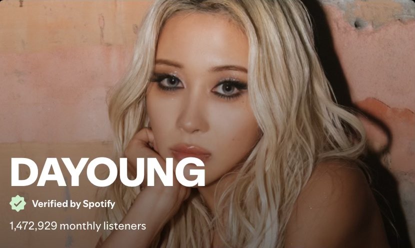 [260509] #다영 #DAYOUNG has reached a new peak of 1,472,929 monthly ...