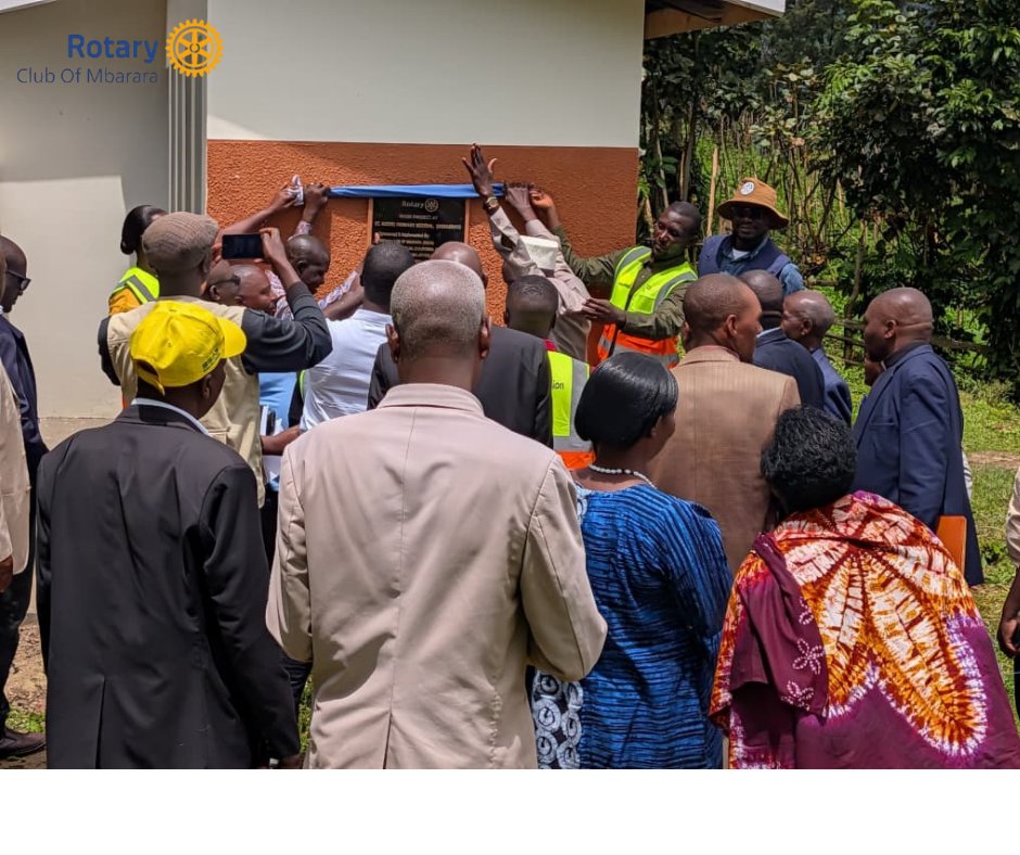 RotaryMbarara's tweet photo. Big Win for Rubuguri Town Council,  Kisoro.

In partnership with Rotary Club of Tulare (California) and @MgahingaKisoro, we proudly commissioned a transformative WASH project worth UGX 472M across 7 schools in Rubuguri Town Council. https://t.co/riwTTDyHJo