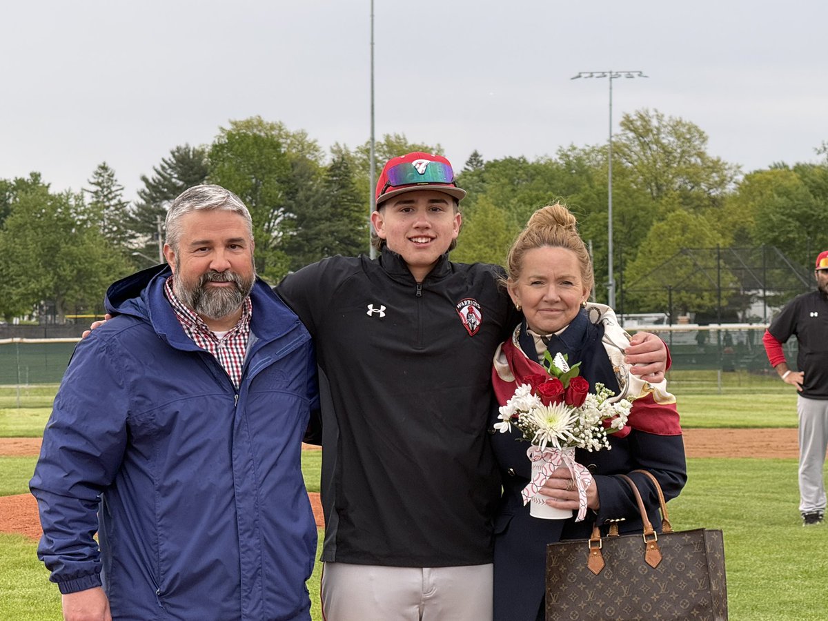 FPWarriorBase's tweet photo. Congratulations to our Seniors, Burke, Emmett, and Cooper, on their special night and the well-deserved win. https://t.co/qhw0sIr4fd
