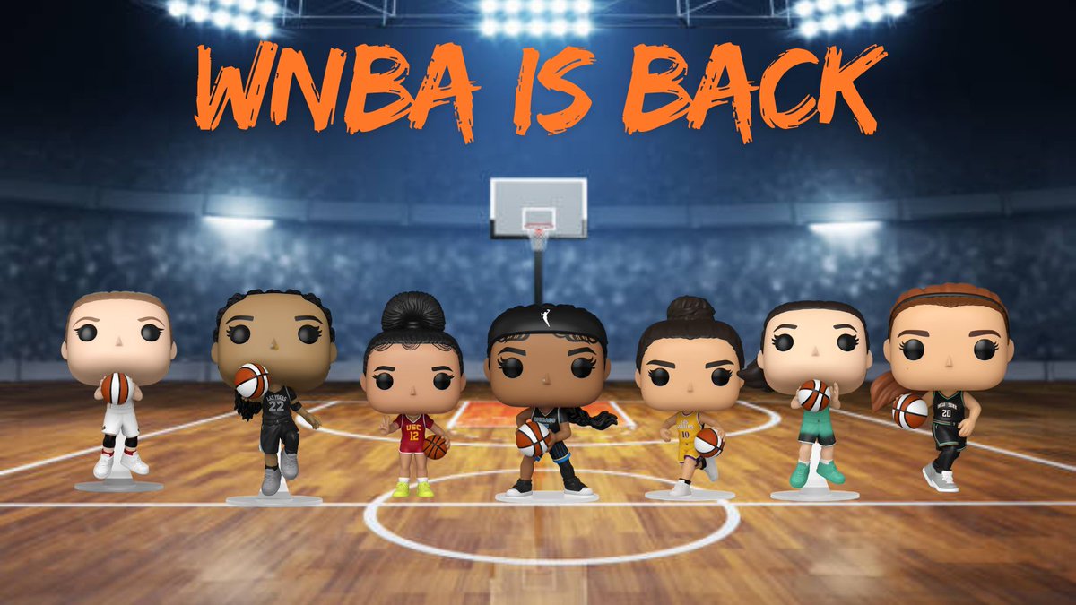 BevMerch's tweet photo. The WNBA is back!!! Get WNBA and WBB Funkos for 30% off! #WNBA #WNBA30
US Shipping: https://t.co/hwpAO6Sloo
https://t.co/ju5h0dnac4
Worldwide Shipping: https://t.co/kVLBHn8JYv
https://t.co/O6MXnpogfa https://t.co/I0T0JEHy2w