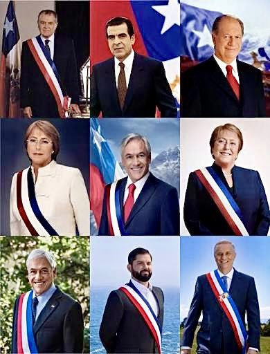 LAS COSAS COMO SON.
Brevísima descripción presidencial desde el retorno a la democracia.

Con el retorno de la democracia, Chile ha tenido a la fecha siete presidentes en nueve períodos presidenciales. Y aunque desde 2006 vivimos una suerte de alternancia política, conviene mirar