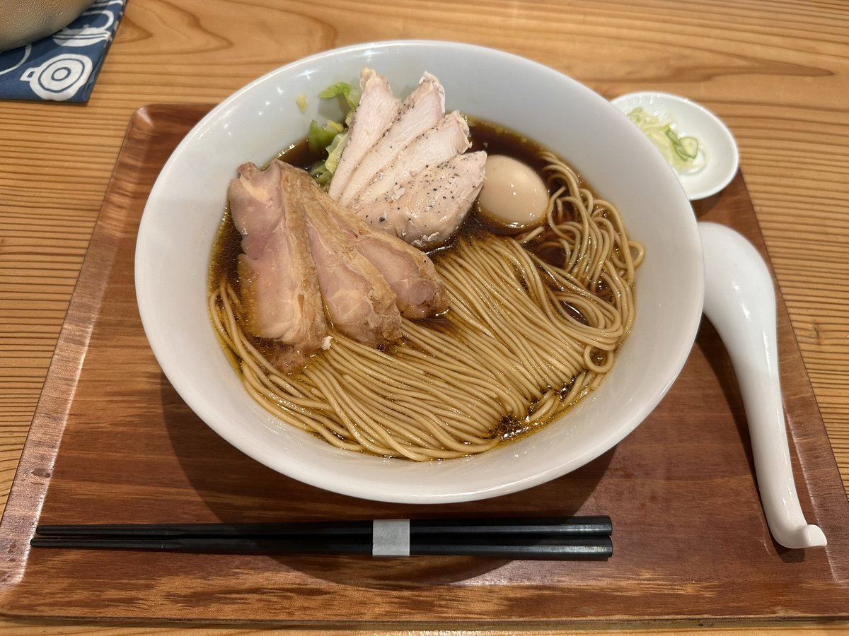 今週の！
激混み…からの久々ロースト！
今日も完璧です👌
大満足‼️
ごちそうさまでした😁

#ルデッサン
#ラーメン