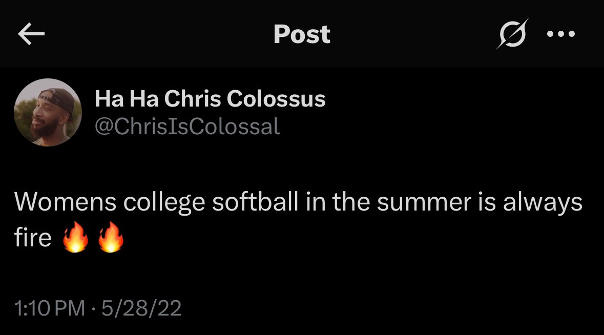 Ha Ha Chris Colossus tweet media