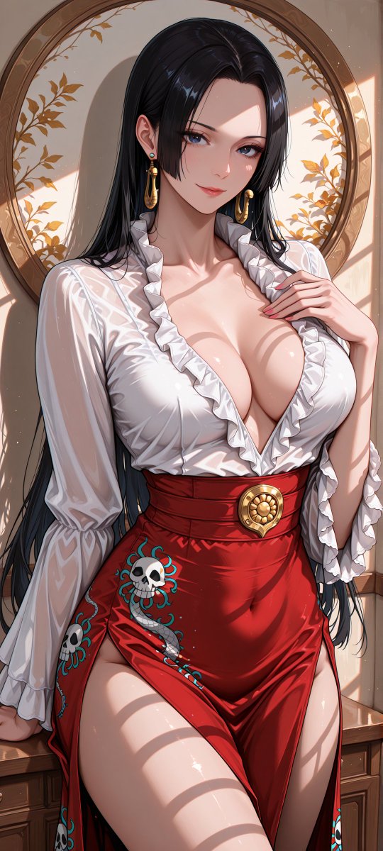 oneesan_aiart's tweet photo. Boa Hancock — proud, elegant, and breathtakingly beautiful, she rules with the grace of an empress and the confidence of a true queen 👑✨ #BoaHancock #OnePiece https://t.co/p7OHr5RYXU
