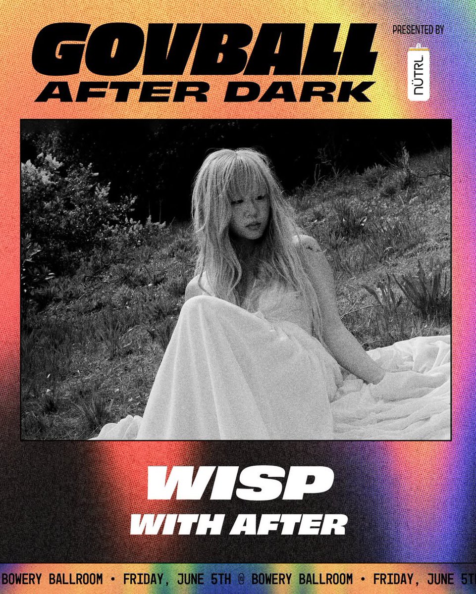 wispsource's tweet photo. tickets are now on sale for wisp’s headline show at @GovBallNYC and festival with @beabad00bee!! ✨💌

gov ball tickets: https://t.co/jvjQfJigc5

beabadoobee tickets: https://t.co/YS9eY9f7wL https://t.co/4kicRqFion