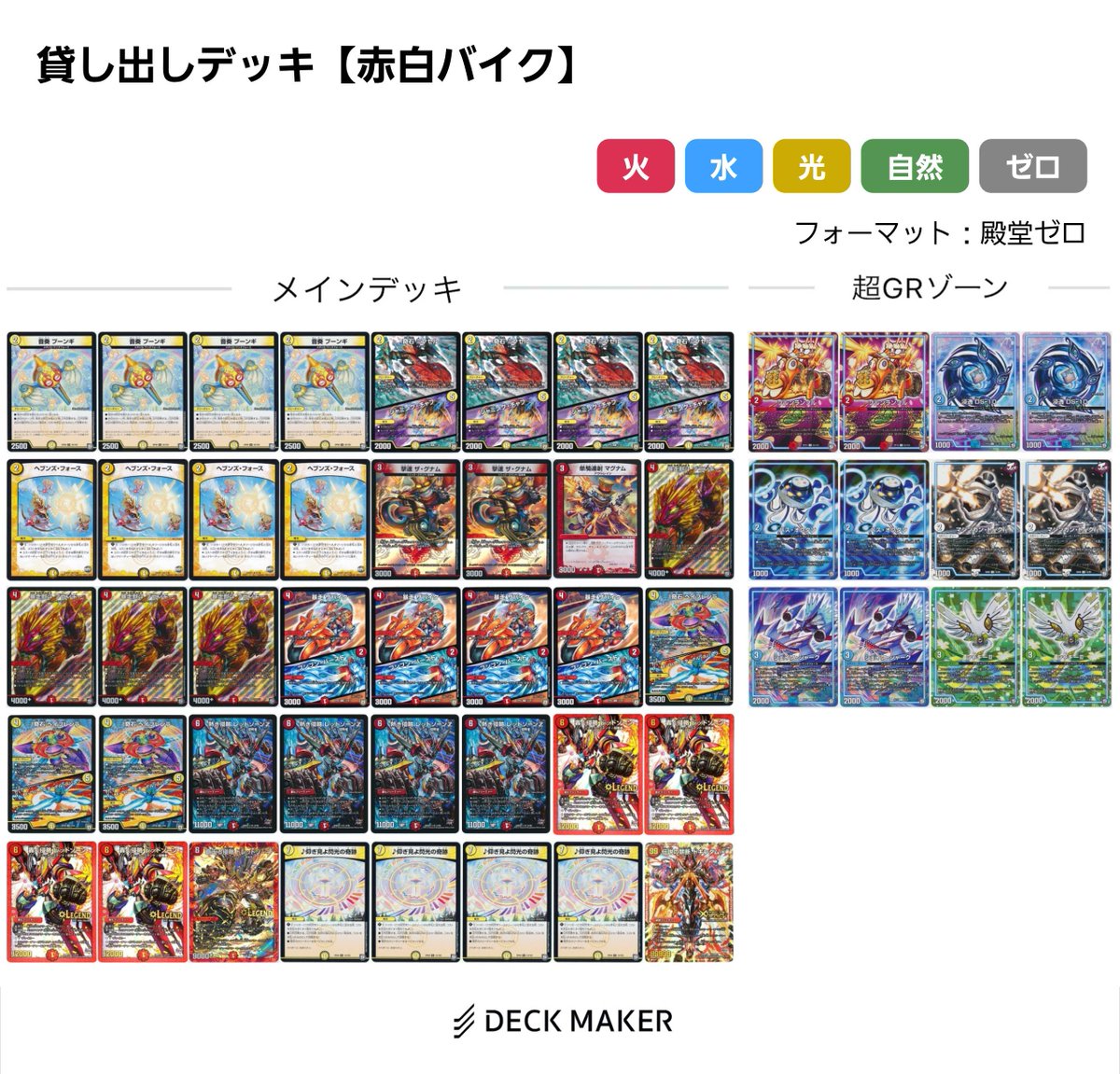 こちら明日の午前中のスケジュールになります。

午後からデュエパのファンイベントがございますのでそちらも宜しくお願いいたします🙇

デュエルスペース開場9:00

ゲートボールイベント開始10:00

イベント終了12:00

貸し出しデッキにこちらも追加いたします❗

#北みやぎDM　#デュエパ