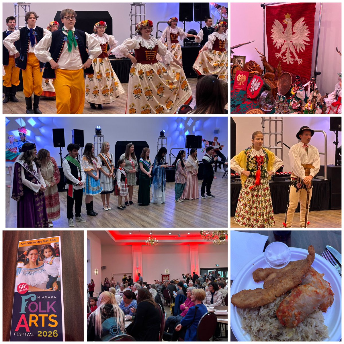 Dave_Augustyn's tweet photo. Great food, great dancing, great culture, great crowd, great hospitality at the Canadian Polish Society Open House tonight! “Do Zdrowia!”
Part of the Niagara Folk Arts Festival 2026. https://t.co/os4FWMx0HO