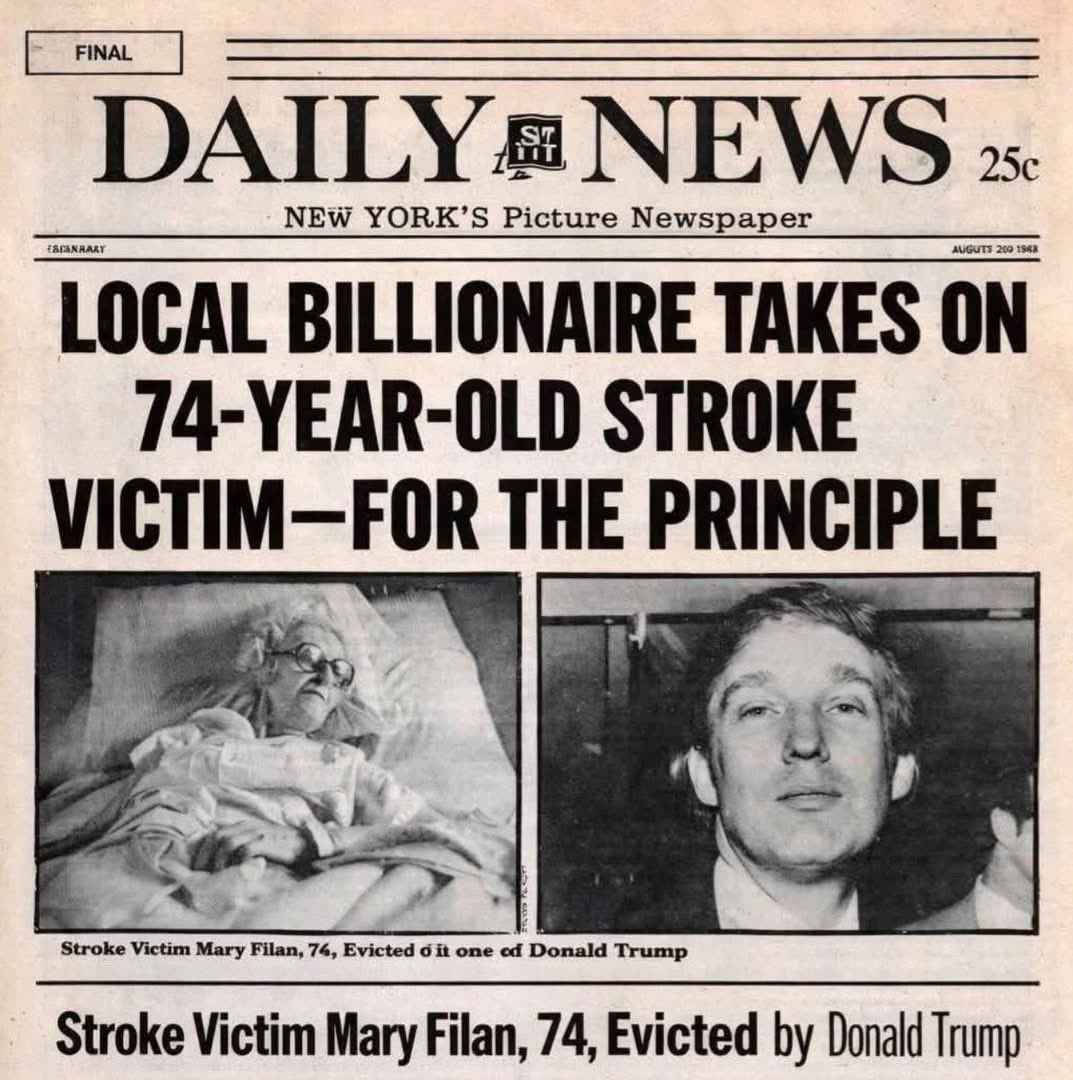 He didn't just recently become a piece of shit.